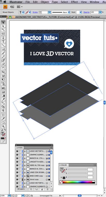 Astuce rapide Créer une image Axonométrique sans guide Grids