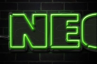 Quick Tip ein Neon Texteffekt in Photoshop erstellen