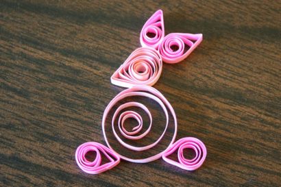 Quilled papier oeufs de Pâques, Chica et Jo (tuyauté) Quilled papier oeufs de Pâques, Chica et Jo