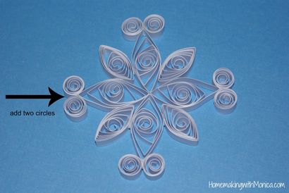 Quilled flocon de neige Ornement Tutorial, avec Monica Homemaking