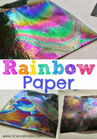 Rainbow Paper, Science des couleurs pour les enfants - Science Kiddo