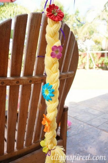 Raiponce de fête d'anniversaire Idées - bricolage Inspiré (idées) Rapunzel Birthday Party Idées - Bricolage Inspired