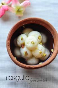 recette Rasgulla, comment faire étape Bengali Rasgulla par étape - Jardin comestible