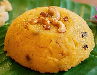 Rava Kesari Recette - South Indian Rava Kesari - Comment faire Rava kesari