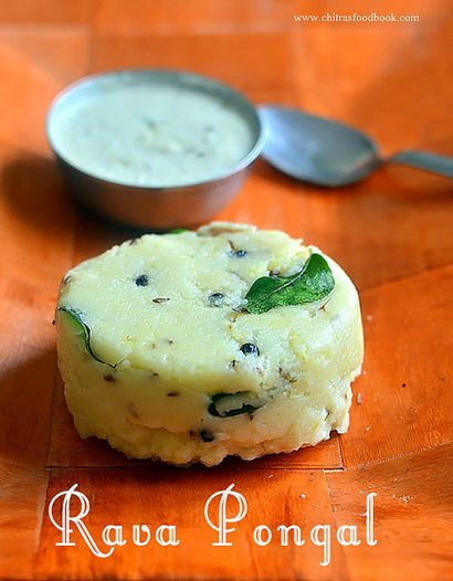 Rava Pongal Rezept - Sooji Pongal - How To Make Rava Pongal, Chitra s Food-Buch