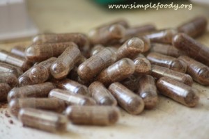 Raw foie Capsules faire vos propres - simples Foody (capsules) Raw foie Capsules faire votre propre - Simple Foody