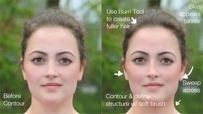 Application de maquillage réaliste dans Photoshop