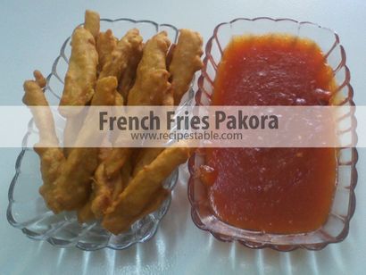 Recette Fries française pakora