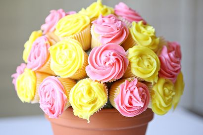 Rezept-Vanille-Kuchen-Blumen-Blumenstrauß - Siehe Vanessa Craft