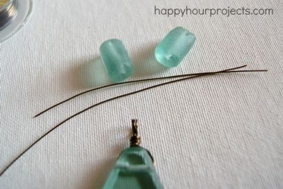 Recycling-Glas-Halskette - Happy Hour Projekte