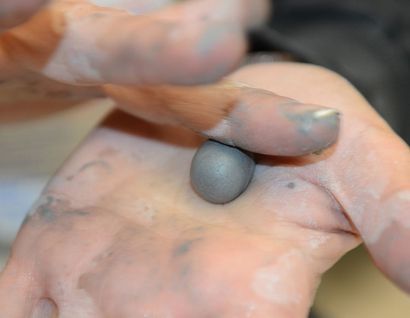 Rouge et l'arachide Comment faire un nid d'oiseau de la poterie en céramique (avec des œufs amovibles) sur terre battue!