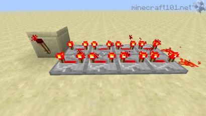 Circuits Redstone Horloge, Minecraft 101
