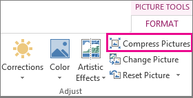 Reduzieren Sie die Dateigröße eines Bildes - Office Support