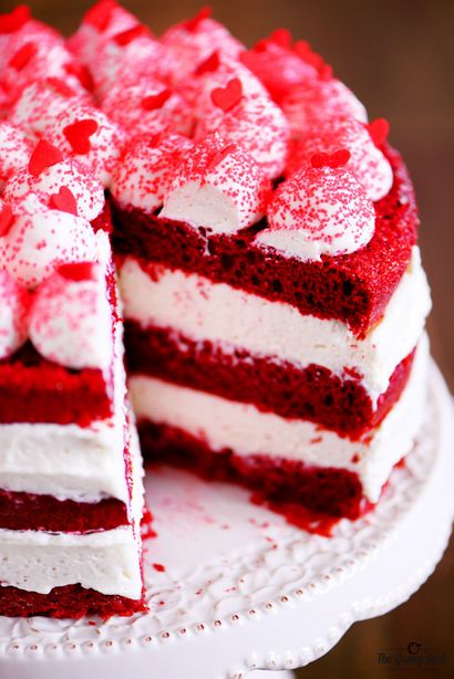 Gâteau de velours rouge - Le Gunny Sack (gâteau) Red Velvet Cake - Le Gunny Sack