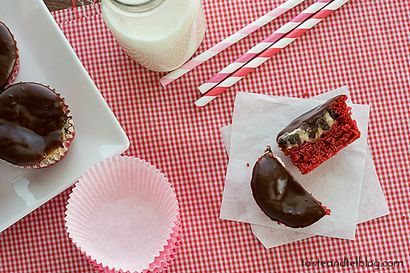 Gâteau au fromage Red Velvet Cupcakes - Taste and Tell