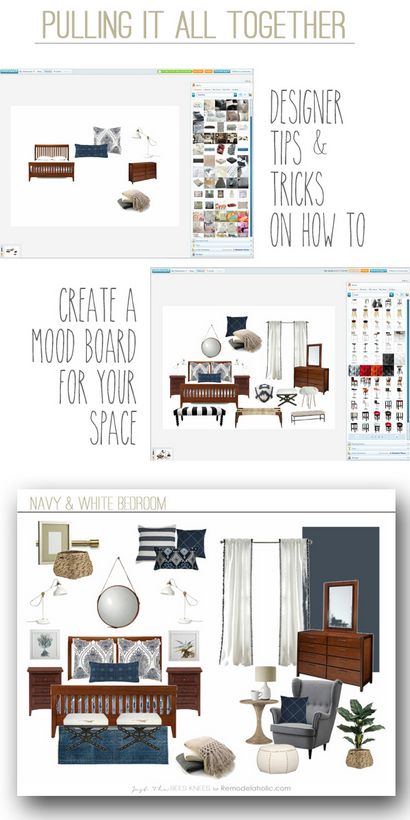 Remodelaholic, Wie man einen Mood Board for Your Space erstellen