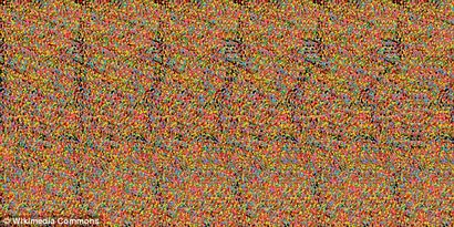 Forscher zeigen, wie das Magic Eye Puzzle Illusionen Arbeit, Daily Mail Online