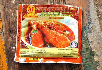 Review - Produit Speedy Curry de poulet malaisien (ft