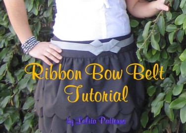 Band-Bogen-Gurt-Tutorial - Lolita Patterns (Band) Band-Bogen-Gurt-Tutorial - Lolita Patterns