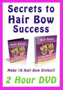 Ruban Bows, Comment faire Bows cheveux facile