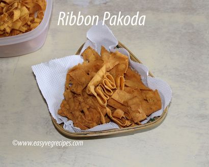 Ruban Pakoda Recette - Comment faire du ruban Pakoda