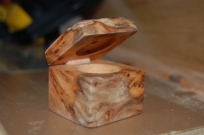 Ring-Kasten mit Holz-Dreh 6 Schritten (mit Bildern)