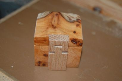 Ring-Kasten mit Holz-Dreh 6 Schritten (mit Bildern)