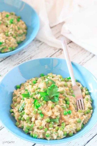 RISI Bisi - riz de style italien - pois - gluten - sans produits laitiers - végétalien virtuel