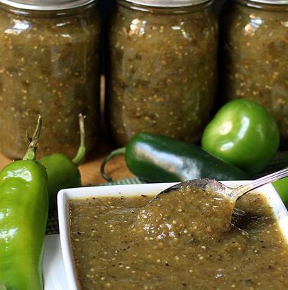 Rôti Salsa Verde (comment faire la salsa chili tomatillo-vert) Rôti Salsa Verde