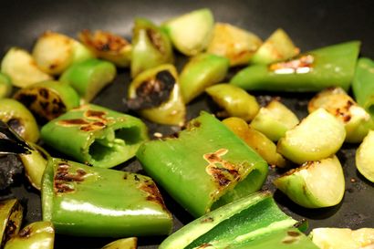 Gebratene Tomatillo und Grün Chile Salsa, Coupon Clipping-Koch