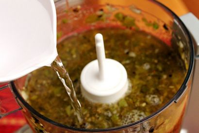 Gebratene Tomatillo und Grün Chile Salsa, Coupon Clipping-Koch