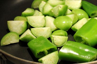 Gebratene Tomatillo und Grün Chile Salsa, Coupon Clipping-Koch