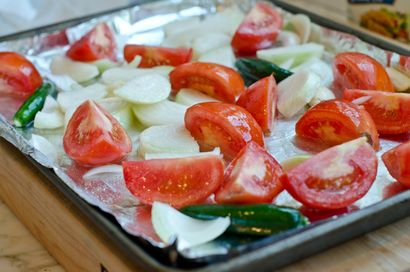 Rôti salsa aux tomates - Once Upon un chef