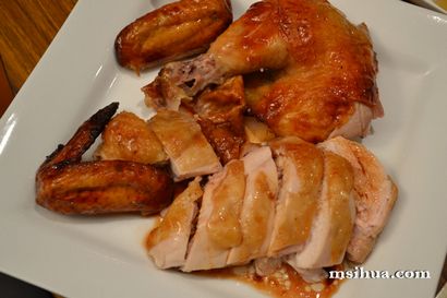 Roast Hainan Chicken Rice mit Chili - Ingwer-Sauce Rezept, Frau I-Hua - The Boy