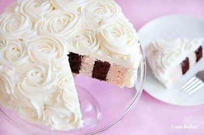 Gâteau rose Tutorial - je suis boulanger