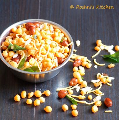 Roshni Cuisine Madras Mixture de - Mélange Sud de l'Inde - Diwali Snack - recette pas à pas