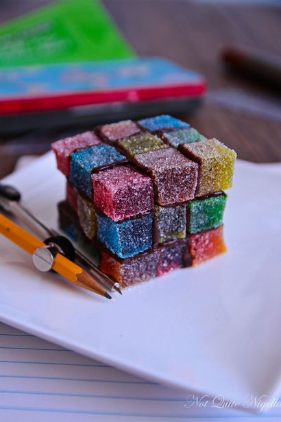 Rubix Cube Jubes, Erstellen Sie Ihr eigenes Jubes @ Not Quite Nigella
