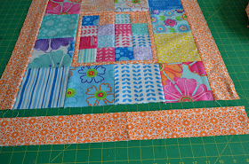 Run n Stich Charm-Platz Tabelle Topper Tutorial