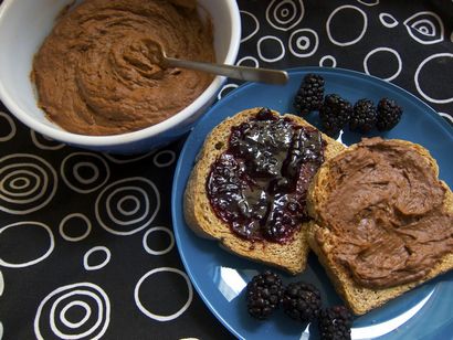 Safe - Scrumptious von Scratch - Rezept Schnell Nuss-Free Selbst gemachte Nutella Ersatz