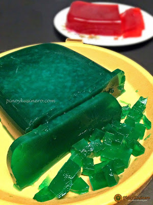 Sagou à gulaman Pandan Samalamig (Perle et Jelly Pandan Coolers), Pinoy Kusinero