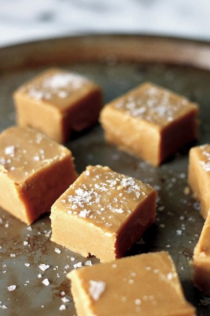 Gesalzene Brown Sugar - Honig Fudge - Baker von der Natur