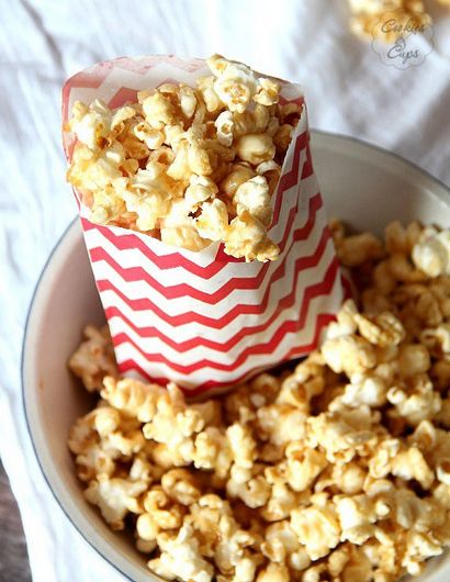 Salted Caramel Popcorn - Biscuits et Coupes