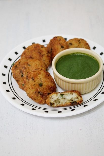 Sama ke chawal recette ki tikki (Samvat recette riz côtelette)