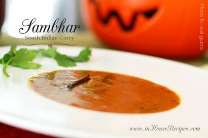 Recette Sambar Sambar sans poudre Masala