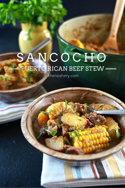 Sancocho (ragoût de boeuf des Caraïbes)