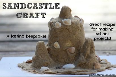 Sandcastle Craft - comment faire un souvenir d'enfance!