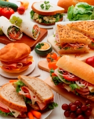 Recettes Sandwich du Real Restaurant Recettes