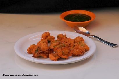 Sanna pakora Recette-Sindhi Pakora, Recettes végétariennes indiennes