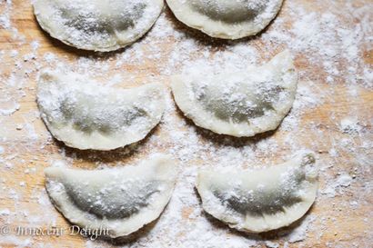 Pierogi Sauerkraut und Pilze aus Scratch, Innocent Delight