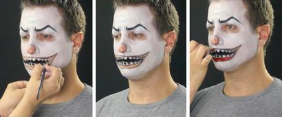 Scary Clown Make-up Tutorial, Blog Großhandel Halloween-Kostüme